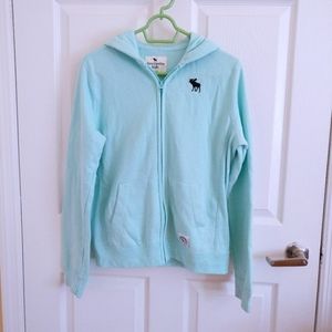 Mint Green Thin Slouchy Casual Hoodie 15/16
